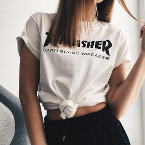 Thrasher T shirt skating